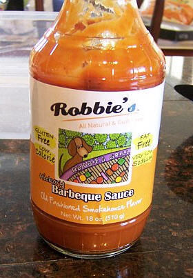 Robbie's clean barbecue bbq sauce