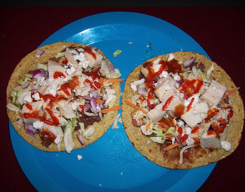 Ezekiel sprouted corn tortillas - soft tacos. Clean eating for weight loss & maintenance.