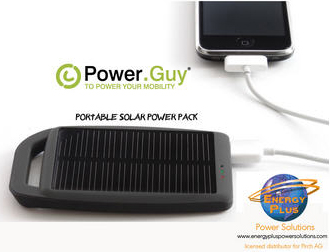 POWER.GUY Solar Charger for Electronic Devices. Support Our Troops! Donate a solar charger to a soldier today!