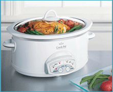 Crockpot - Easy food preparation for a healthy lifestyle.